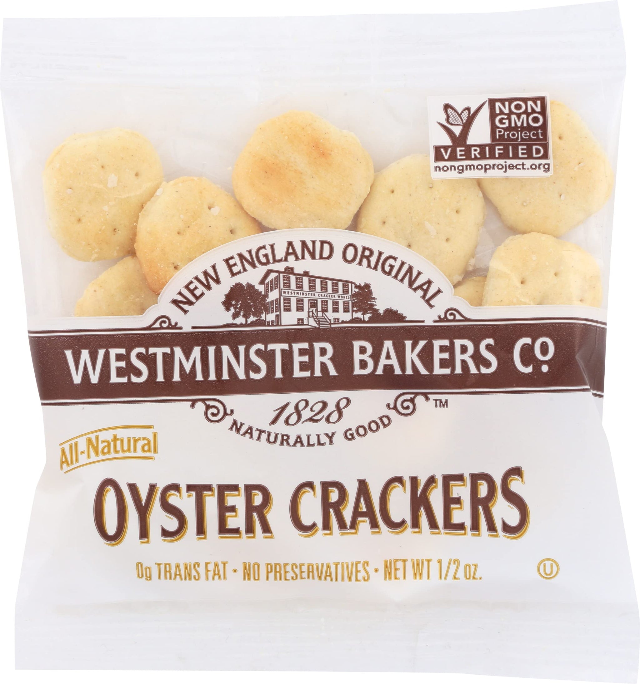 Westminster Cracker Oyster Crackers, 0.5 OZ