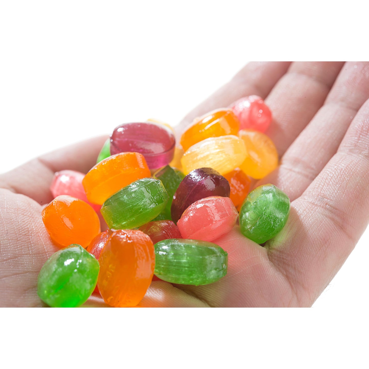 Hard Candy Bulk Assorted - 5 Pounds Fruit Flavored Candies Individually Wrapped - Nostalgic Old School Candy - 400 Pieces