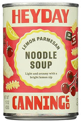 Heyday Canning Co Lemon Parmesan Noodle Soup, 15 OZ