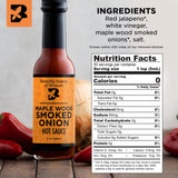 Butterfly Bakery of Vermont Maple Wood Smoked Onion Hot Sauce, 5 fl oz