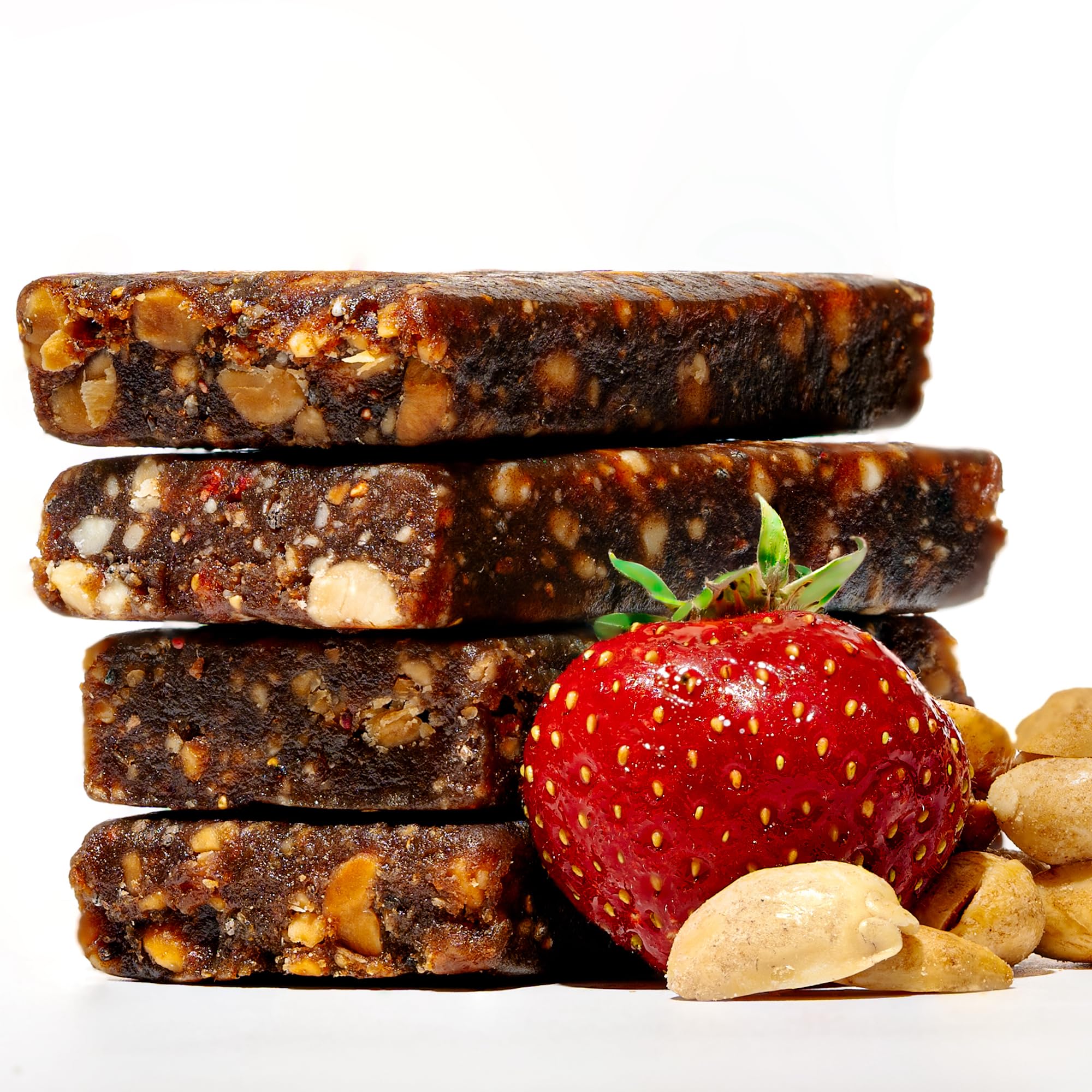 JONESBAR USDA Organic Fruit & Nut Bar, Non-GMO, Kosher, Vegan, Gluten Free, Simple Snack (Peanut Butter and Jelly, 1 Bar (Pack of 1))
