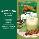 Nonni's Espresso Chocolate Chip Biscotti Cookies - 3 Boxes Espresso Coffee Cookies - Espresso Chocolate Chip Cookies w/Dark Chocolate - Italian