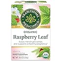 Traditional Medicinals Organic Raspberry Leaf Herbal Tea, Eases Menstrual Cramps & Supports Healthy Pregnancy, (Pack of 1) - 16 Tea Bags