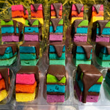 Zola Bakes Assorted Rainbow Cookies