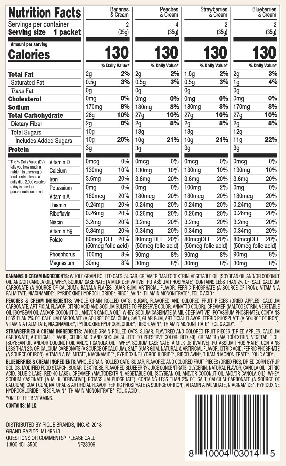 LoveSome Instant Oatmeal Maple Brown Sugar, 15.1 Ounce (Pack of 12)
