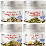 Everything But The Weekender Seasoning Collection | Authentic Small Batch Seasonings | 4 Gourmet All Natural Spice Blends | All Natural | Hand Packed