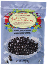 Trader Joe's Dark Chocolate Covered Powerberries...8 Oz. Bag - PACK OF 2