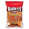Baken-Ets Fried Pork Skins, Hot N Spicy, 3.5 Ounce (Pack of 6)