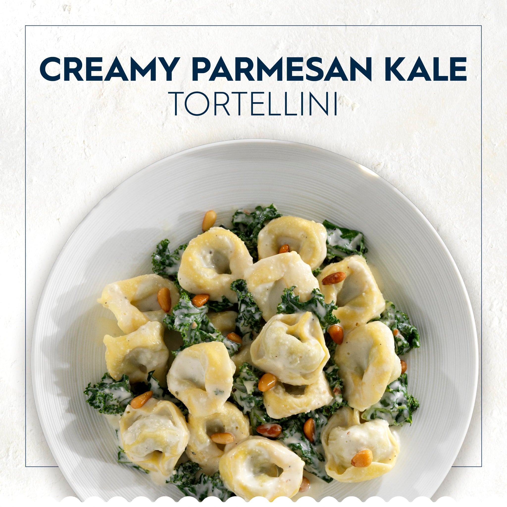 Barilla Cheese & Spinach Tortellini Pasta, 12 oz. Bag (Pack of 8) - 6 Servings Per Bag - Pantry Friendly Dried Tortellini - Made with Non-GMO