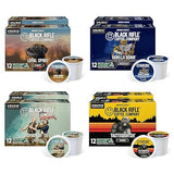 Black Rifle Coffee Flavored Variety 96 Pods - Loyal Spirit (Light Roast), Vanilla Bomb & Spirit of 76' (Medium Roast), and Tactisquatch (Dark Roast)