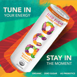 OCA ZERO 3-Flavor Variety Pack (Berry Acai, Tropical Mango, Strawberry Watermelon), Organic energy drink, zero sugar, gluten-free, vegan plant-based