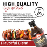 Umami Marinade Sauce for Chicken, Seafood, Pork & Select Steaks, Flavorful & Savory, Perfect Blend for Succulent & Savory Dishes - by Second City