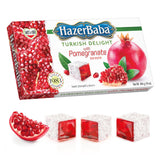 HazerBaba Turkish Delight Candy, Pomegranate & Zereshk, 16oz (Pack of 1)