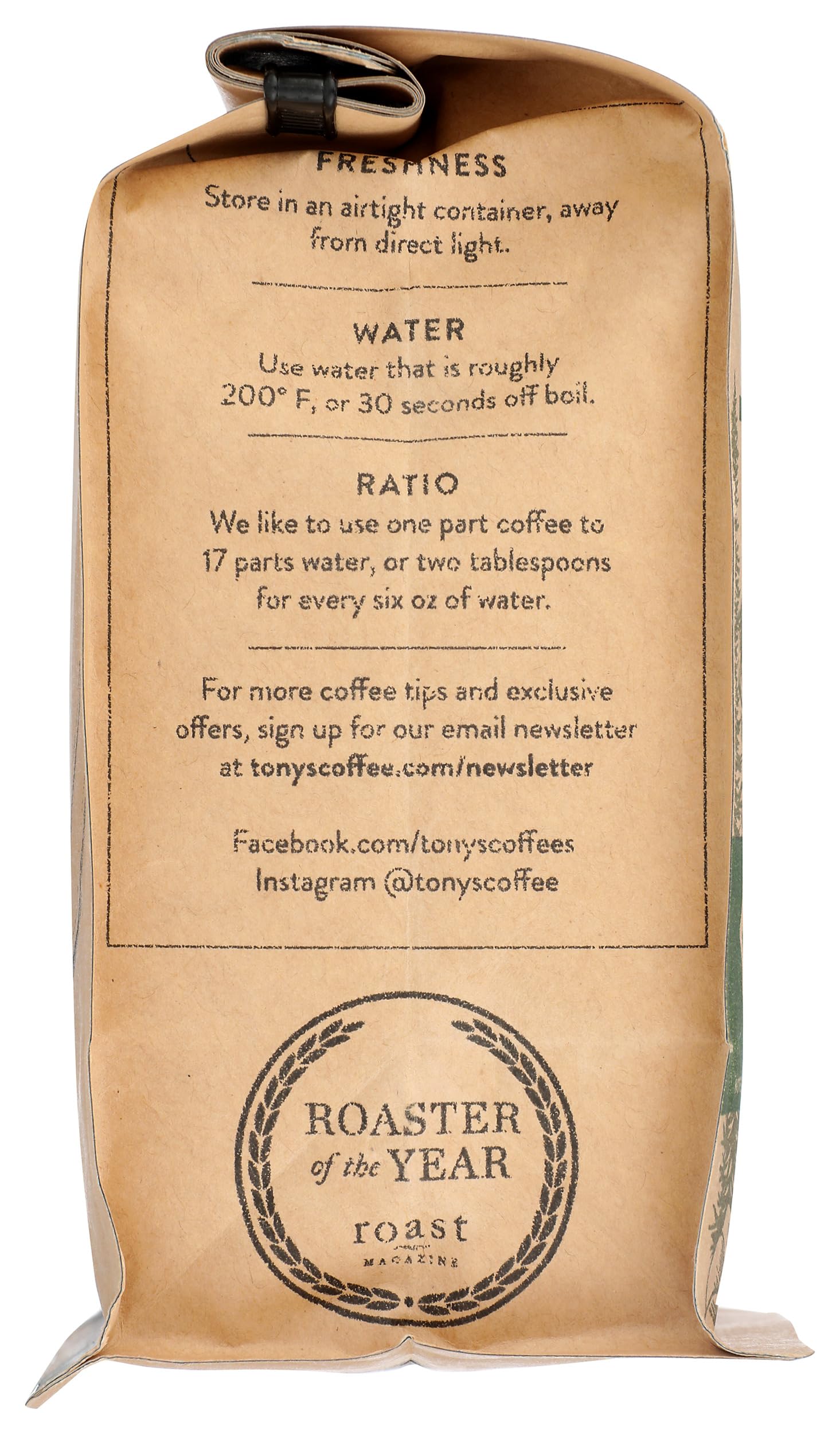 TONYS COFFEE Organic Upland Blend, 12 OZ