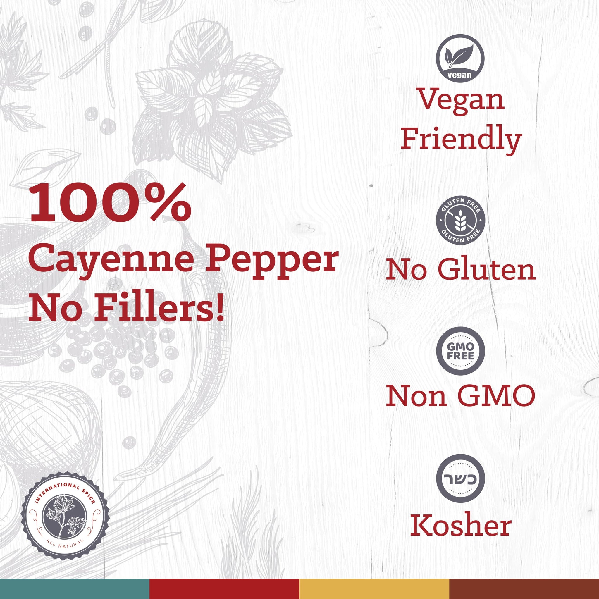 Cayenne Pepper 10 lb by International Spice