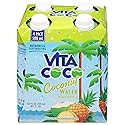 Vita Coco, Coconut Water Pineapple, 16.9 fl oz, (Pack of 4)
