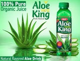 OKF Aloe Vera King Drink, Original, 16.9 Fluid Ounce (Pack of 12)