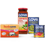 Goya Arroz con Gandules Starter Kit with Sofrito Cooking Base, Tomato, 15oz