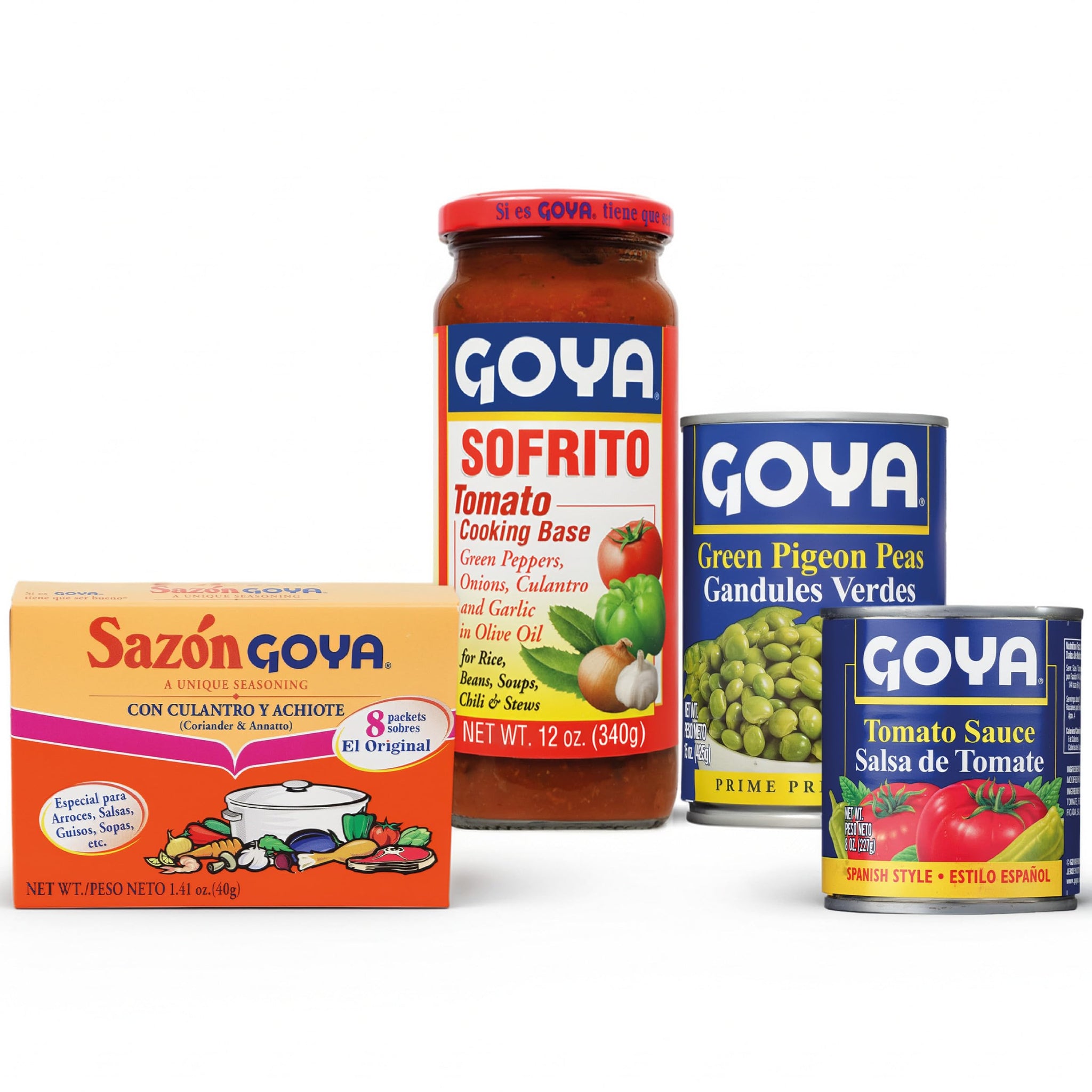 Goya Arroz con Gandules Starter Kit with Sofrito Cooking Base, Tomato, 15oz