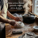 Crumb & Crust Premium Sourdough Starter Culture - Dehydrated Sourdough Starter w/Live Active Cultures for Artisan Bread Baking, Open Crumb & Crisp Crust - Natural Fermentation - Non-GMO - Made in USA