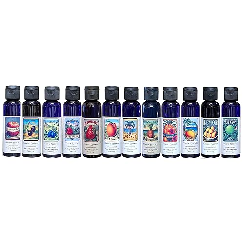Flavor Essence Custom 5 Pack Case - Unsweetened Natural Flavors - Any Combination of Flavors You Want - 5 Bottles