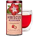 The Republic of Tea - Hibiscus Strawberry Tea, 36 Tea Bags, Herbal Blend, Caffeine Free, Gluten Free