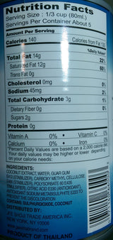 Geisha, Coconut Milk, Original (Pack of 6)