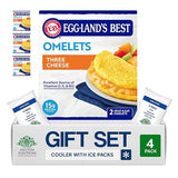 Salutem Vita - Three Cheese Omelets, Gourmet Breakfast Gift Set - Pack of 4