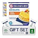 Salutem Vita - Three Cheese Omelets, Gourmet Breakfast Gift Set - Pack of 4