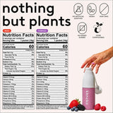 kencko Instant Smoothie Powder Mix Variety Packets, 8 Pack - Reds & Purples - Healthy Freeze-Dried Fruit & Veggie Superfood Powdered Drink Mix