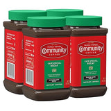 Community Coffee Café Special Decaf, Medium Dark Roast Instant Coffee, 7 Ounce Jar (Pack of 4)