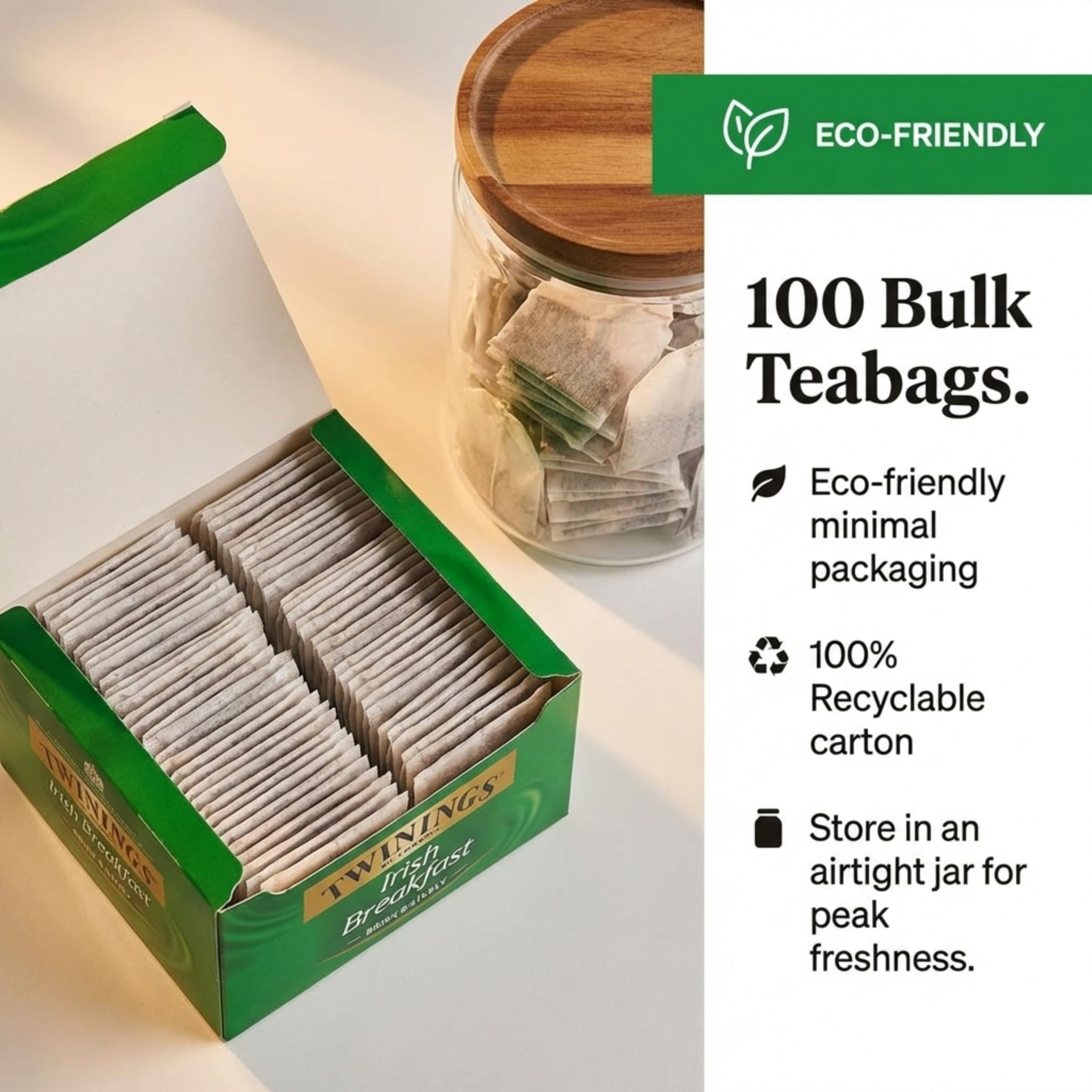 Twinings Irish Breakfast Classics Teabags 100 Pack