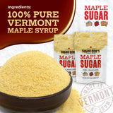 Sugar Bob’s Finest Kind, Vermont Maple Sugar, Made from All-Natural Vermont Maple Syrup, 4 oz.