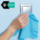 SAFEKO General-Use Disposable Clear Vinyl Gloves - X-Large - Powder & Latex Free [Box of 100] - 6008BX