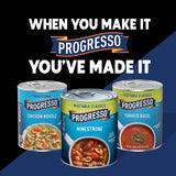 Progresso Vegetable Classics, Macaroni & Bean Canned Soup, 19 oz.