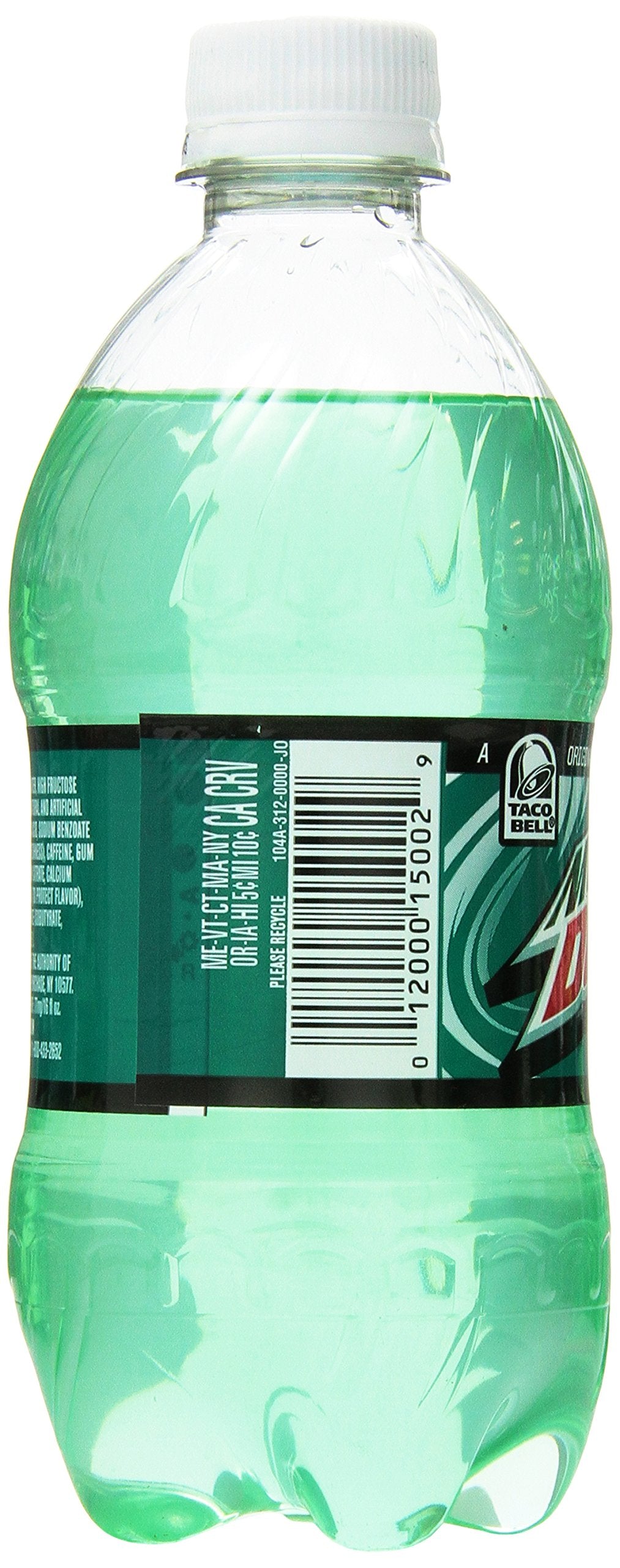 Mountain Dew Baja Blast 16 Fl Oz (Pack of 15)