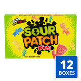 SOUR PATCH KIDS Soft & Chewy Gummy Candy, Bulk Candy, 12 - 3.5 oz Boxes