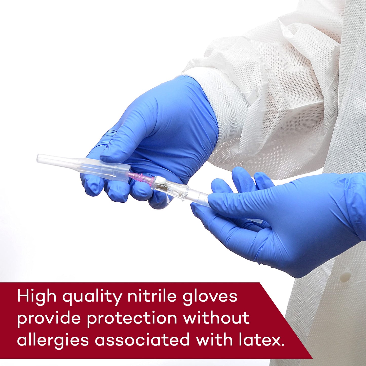 Dealmed Medical Exam Gloves - 200 Count XS Nitrile Gloves, Disposable Non-Irritating Latex Free, Multi-Purpose Use for a First Aid Kit and Medical