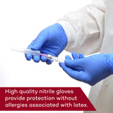 Dealmed Medical Exam Gloves - 200 Count XS Nitrile Gloves, Disposable Non-Irritating Latex Free, Multi-Purpose Use for a First Aid Kit and Medical