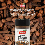 Badia Cloves Ground, 1.75 Oz - Premium Quality Spice for Baking, Cooking & Beverages, Aromatic & Flavorful