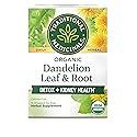 Traditional Medicinals Organic, Dandelion Leaf & Root - Dandelion Root Tea, Supports Normal Detox + Digestion - Kosher, Non-GMO, Caffeine-Free