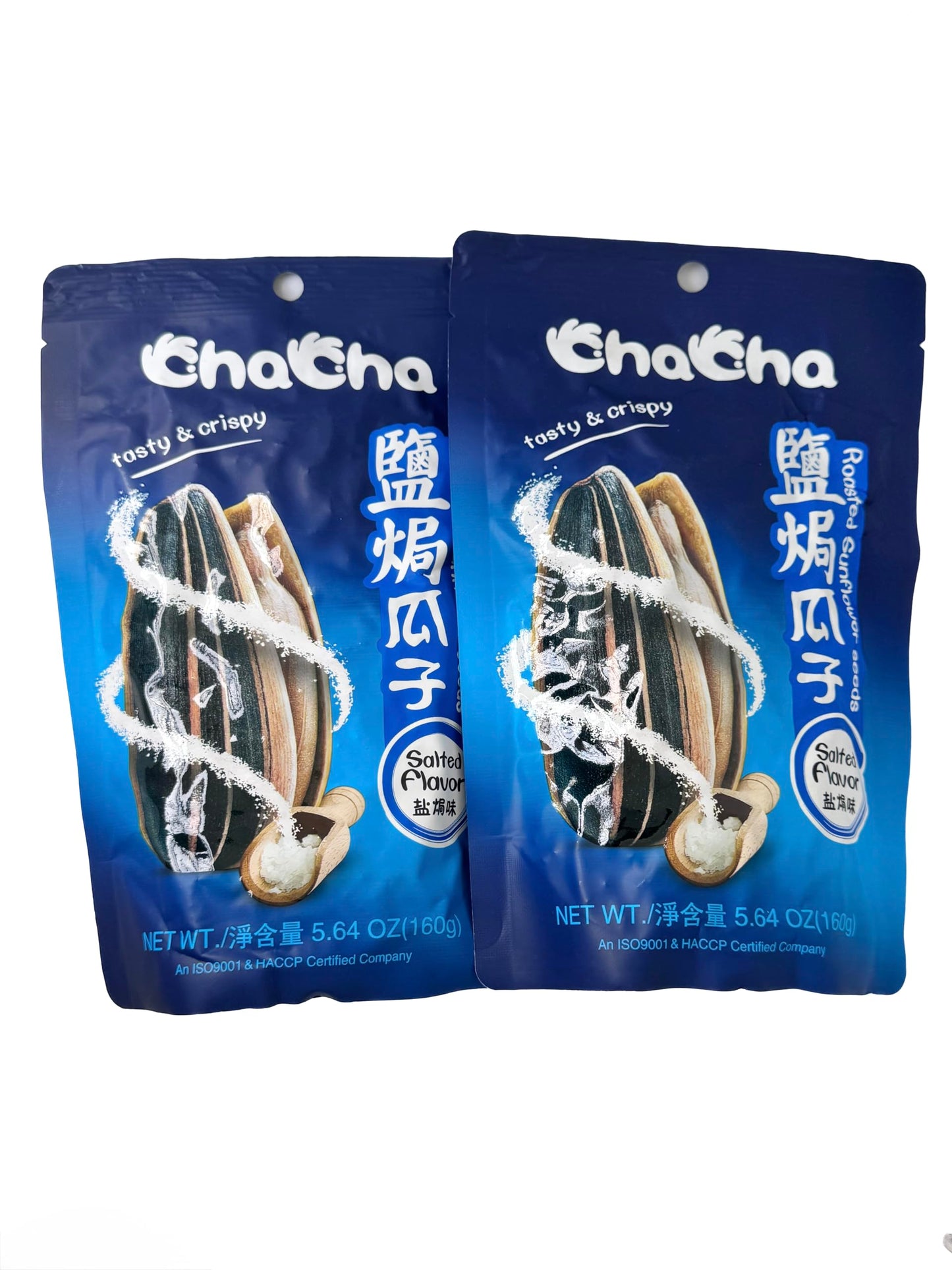 ChaCha Sunflower Seeds (Salted Flavor), 5.64oz (160g) - 2 Count