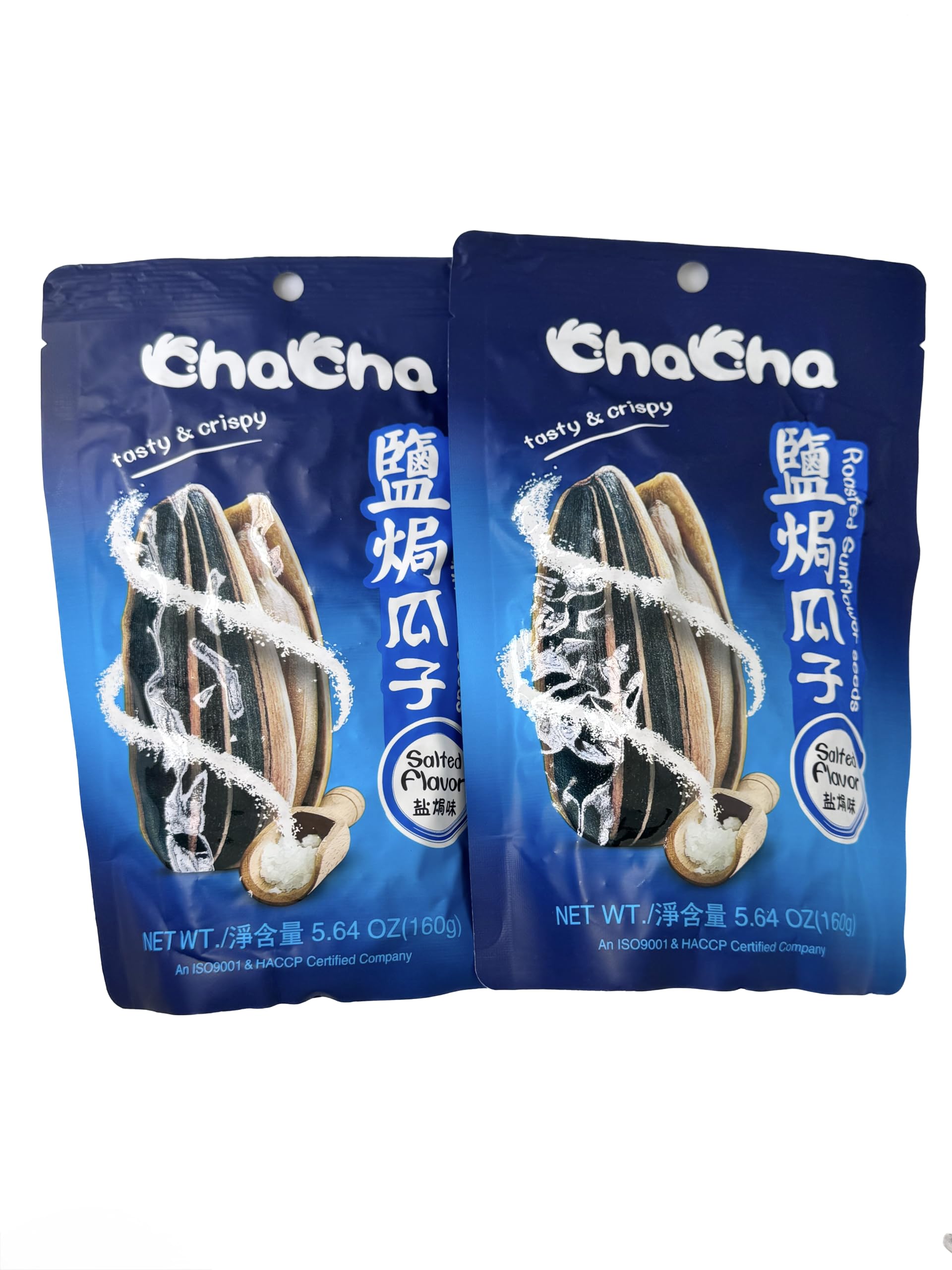 ChaCha Sunflower Seeds (Salted Flavor), 5.64oz (160g) - 2 Count