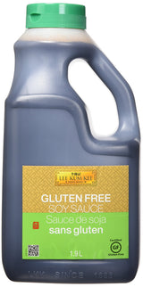 Lee Kum Kee Gluten Free Soy Sauce (64 oz - 1 Pack) Vegan, Umami | Perfect for Marinades, Stews, Sauce Mixes, Stir-Frying, Drizzling, Dipping