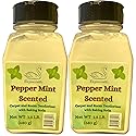 Eleganceinlife Peppermint Scented Carpet and Room Deodorizer with Baking Soda, 1.5 LB (680 g) Each - Fresh Mint, Odor Neutralizer, Pack of 2