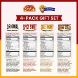Country Bob's - BBQ Sauce Variety Pack - 18 oz (Pack of 4)