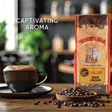 TORTUGA Caribbean Rum Cream Flavored Coffee- Roasted and Ground Coffee 10oz - The Perfect Premium Gourmet Gift for Gift Baskets, Parties, Holidays