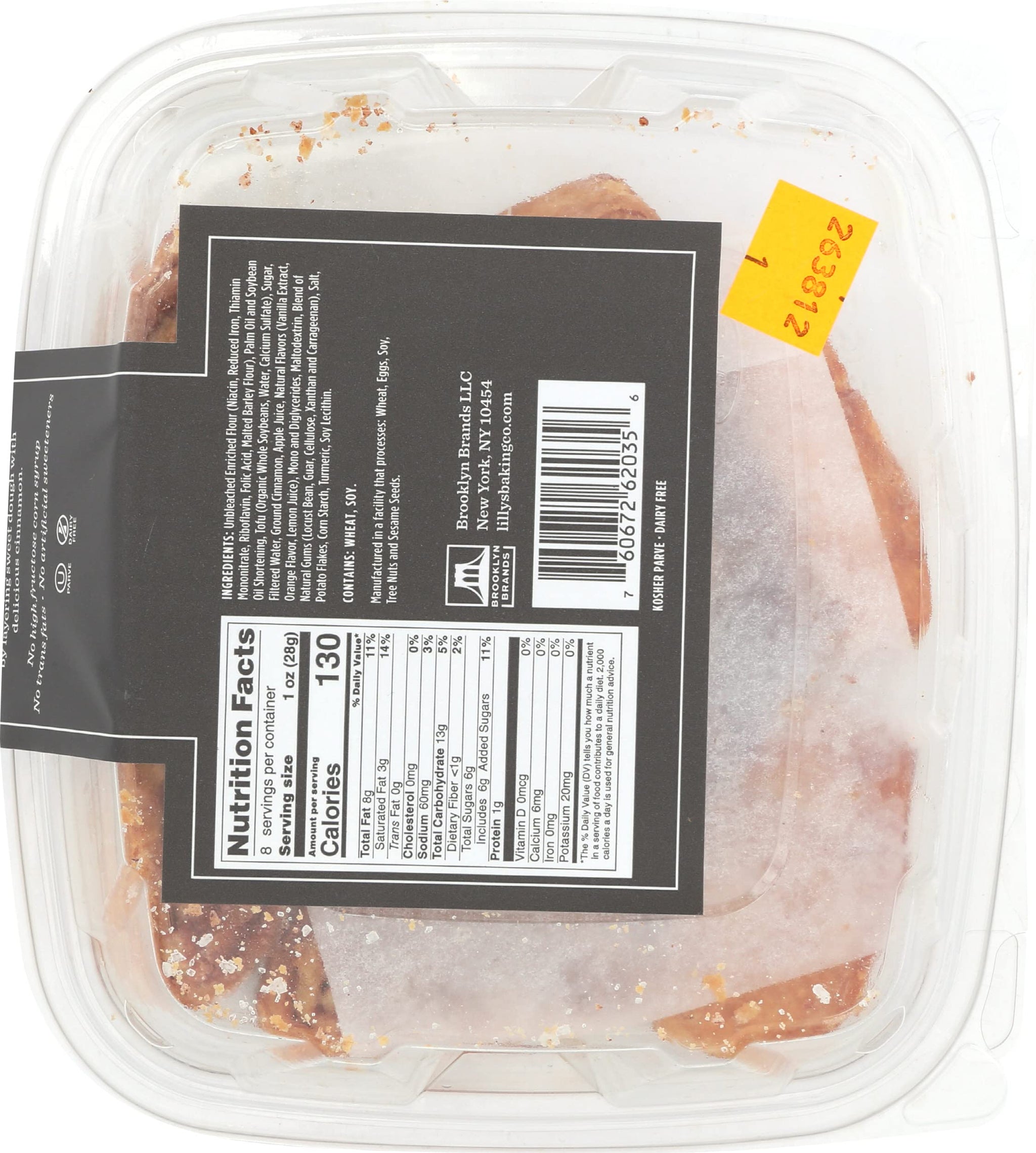 LILLYS HOMESTYLE BAKE SHOP Cinnamon Rugelach, 8 OZ