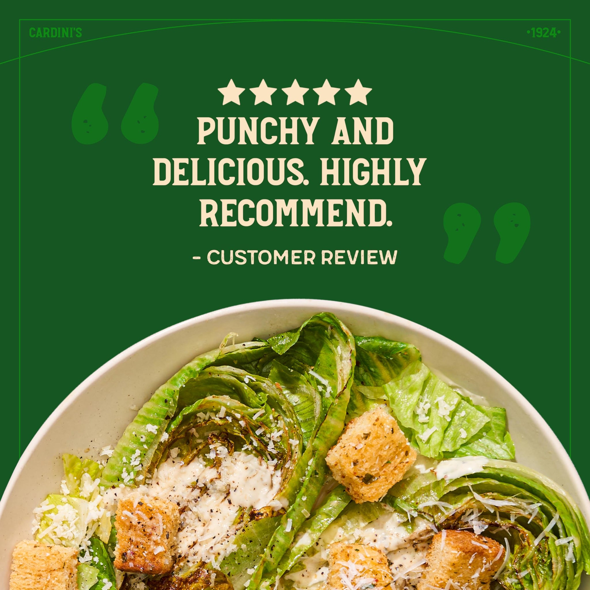 Cardini's Light Caesar Dressing, 12 fl. oz., Made with Parmesan Cheese, Vinegars, Garlic and Anchovies, Perfect Chicken Marinade, Sandwich Spread, Dip