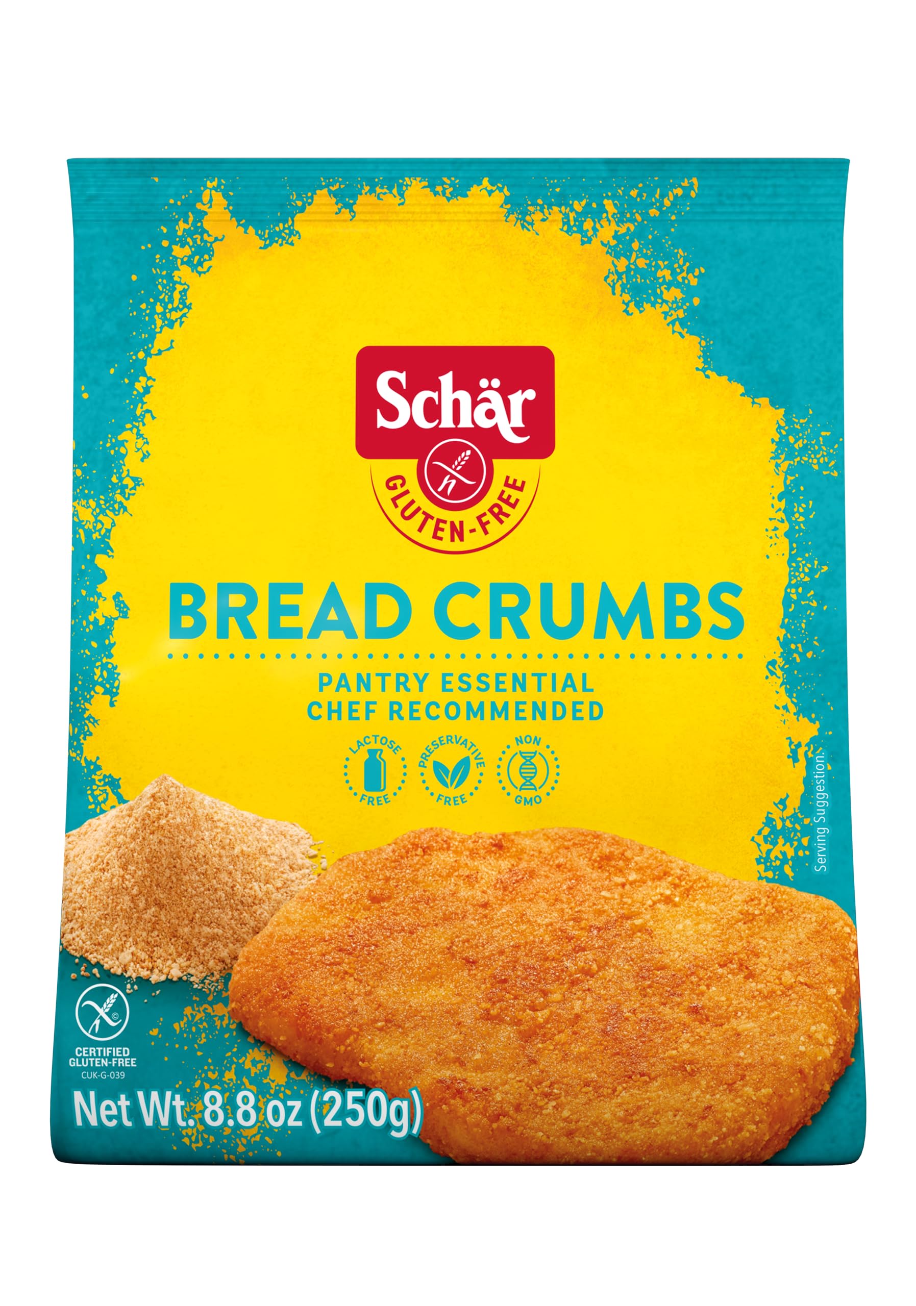 Schar Gluten Free Bread Crumbs - Net Wt. 8.8 oz.